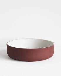 Bowl Fundament | terracotta / white