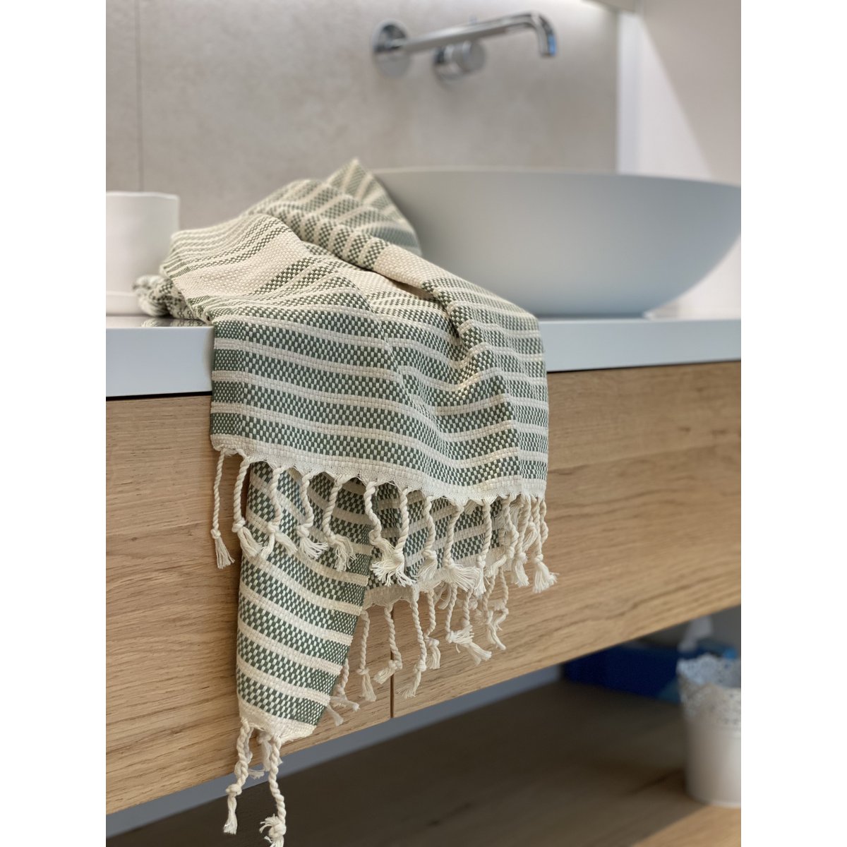 Hamamtowel Nice verde oliva