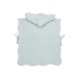 Badponcho badstof Ondulé Gris Bleu