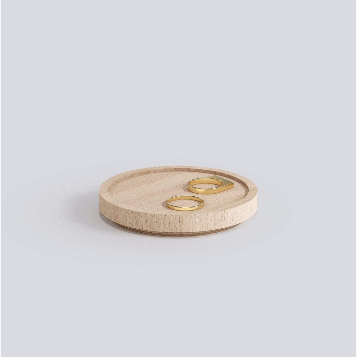 Couvercle d'organisateur de bureau en bois Stack