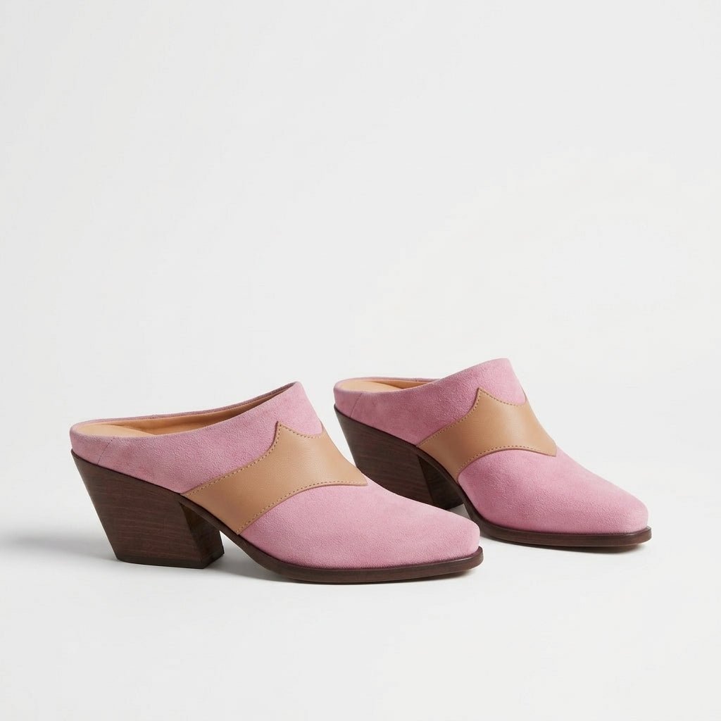 Mayomi Pink Mules
