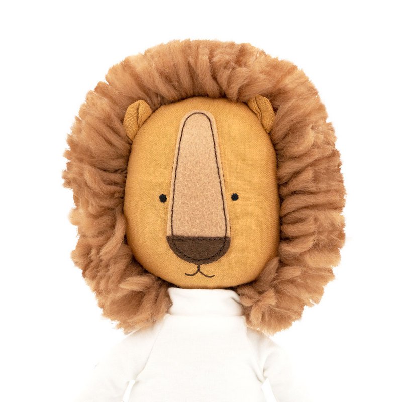 Cotton Plush Toy, Cotti Motti, Simon the Lion (30 cm)
