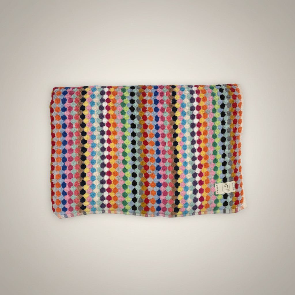 Badetuch | Frankreich | Bunte Punkte | 170x85 cm