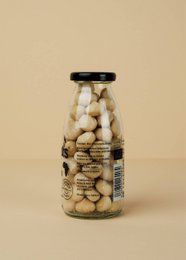 Premium Mountain Organic Macadamia Venner Flaske Naturligt Indhold: 140g