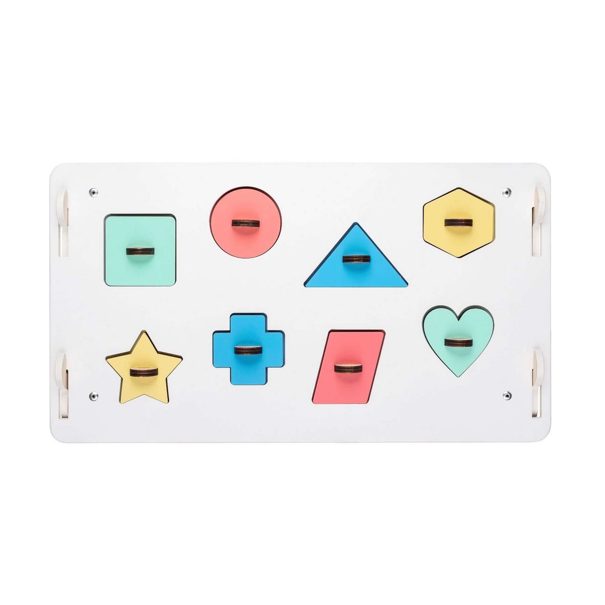 Casita de juegos sensorial BusyBoard - Blanco