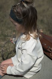 Pulloverkleid cremeweiß