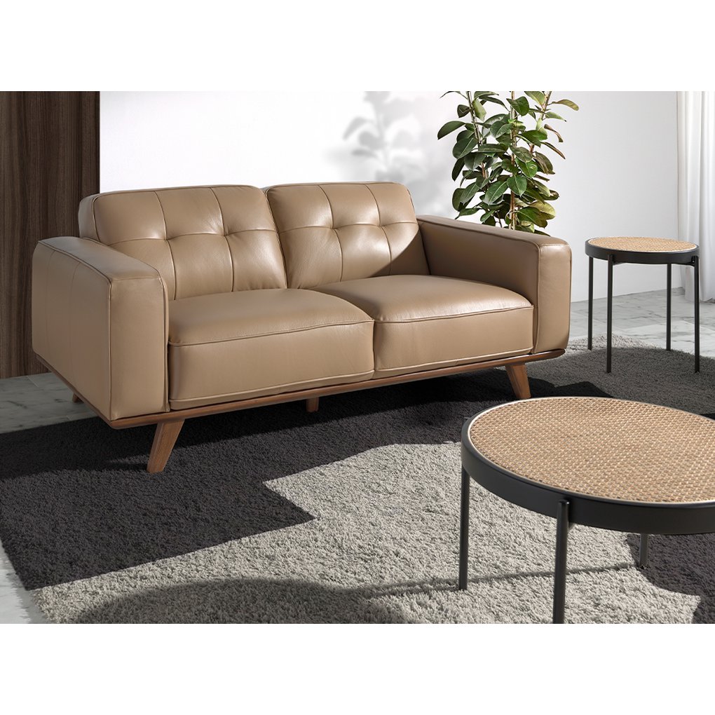 Rattan round corner table 2109