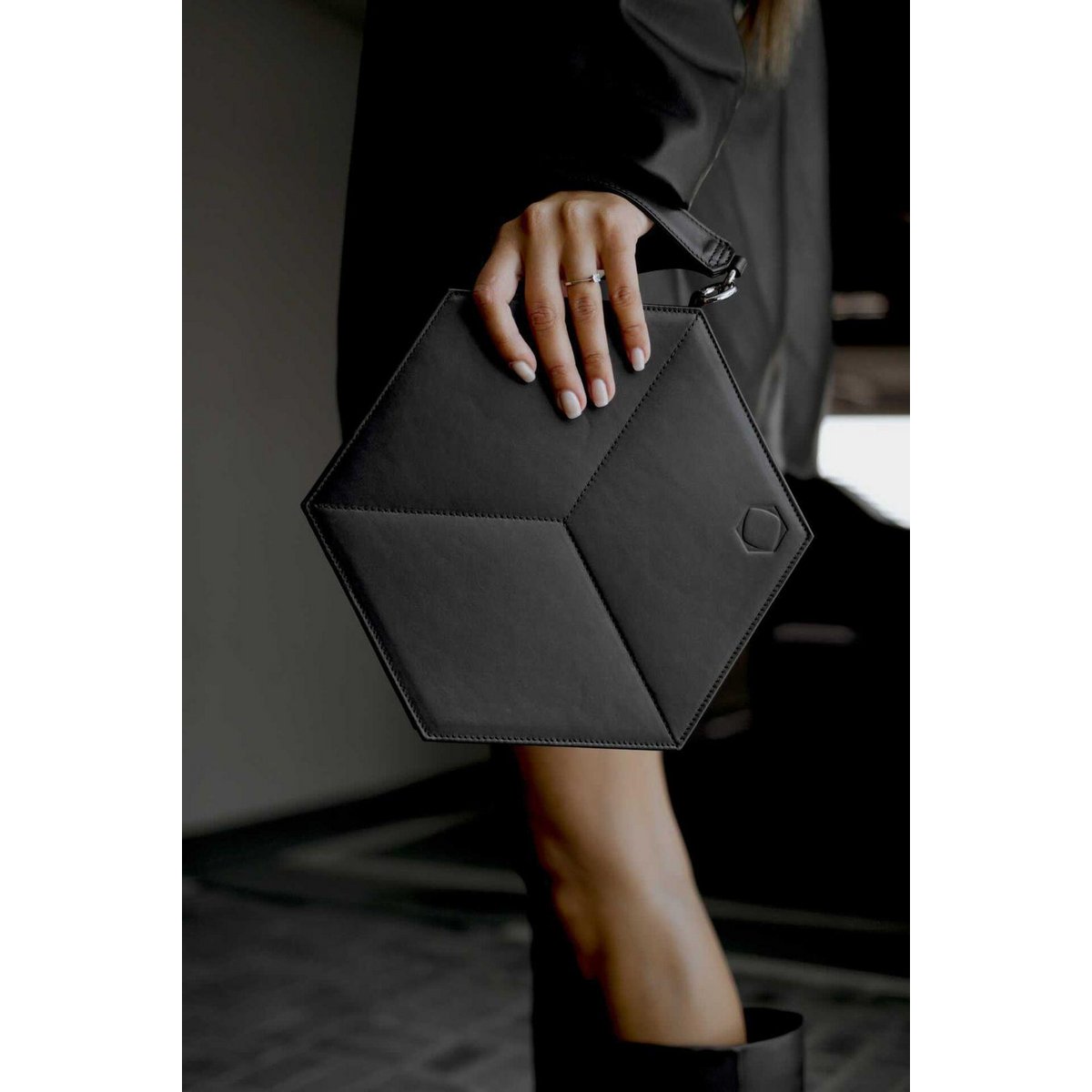 Hexacubo Plano Negro