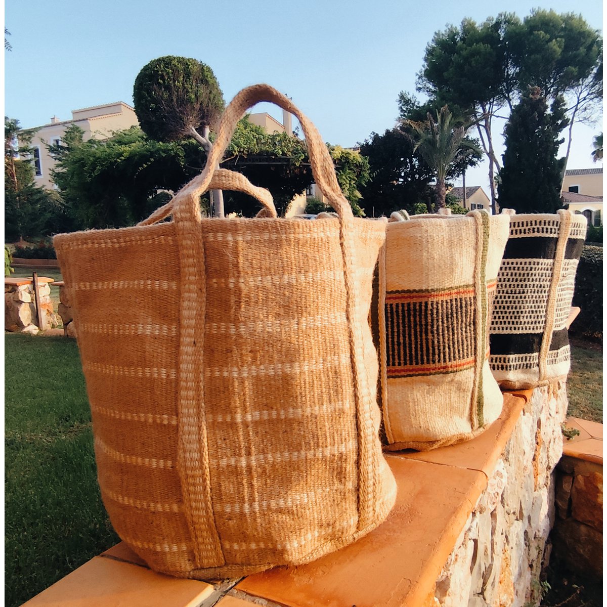 PANIER JUTE XXL 60X43CM