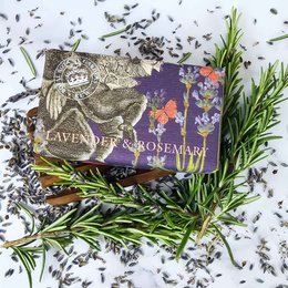 KEW RBG Shea Butter Soap 240g - Lavender & Rosemary