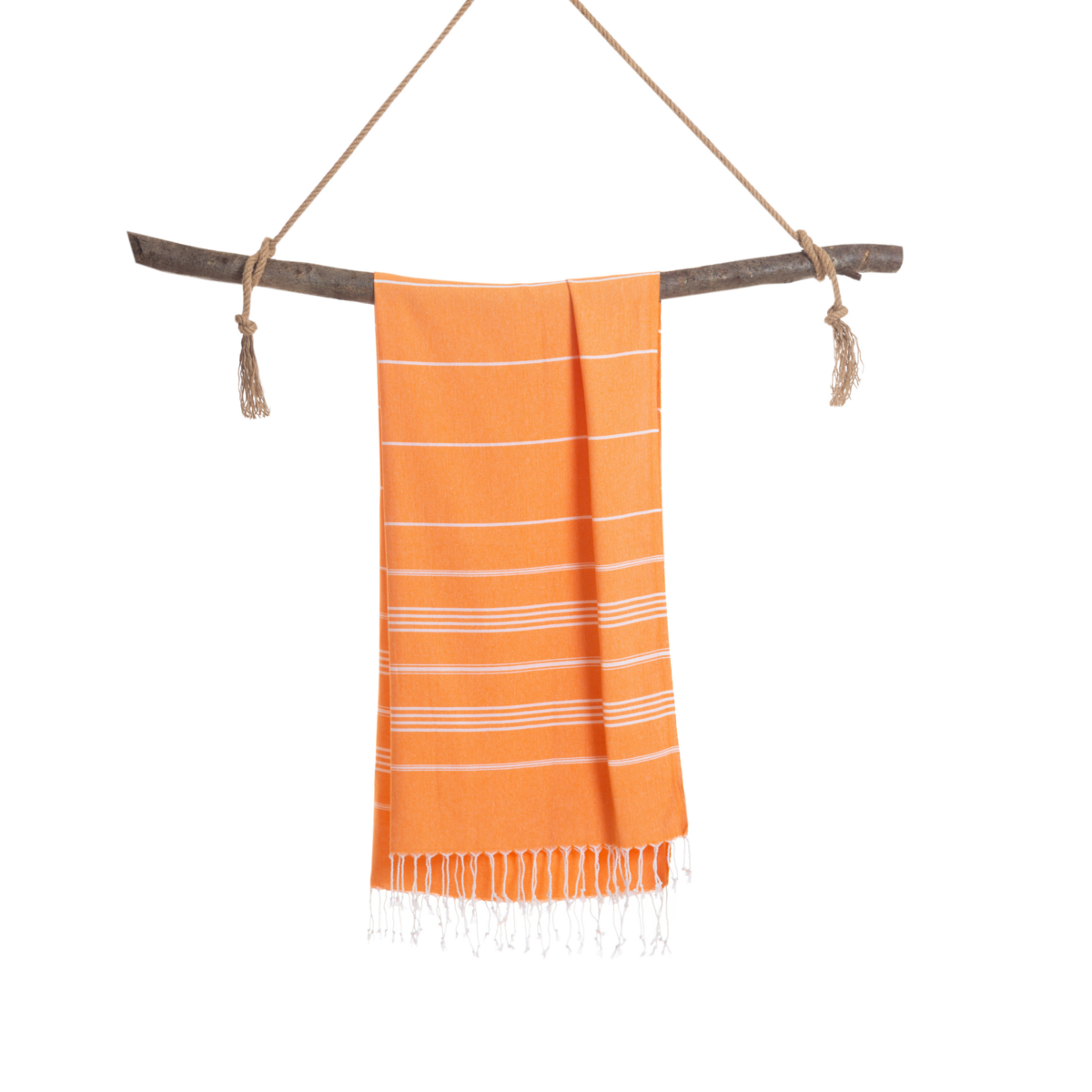 TOWEL TO GO IPANEMA Toalla de Playa de Algodón 180x100 cm | Toalla de sauna de spa | Naranja | con caja de regalo