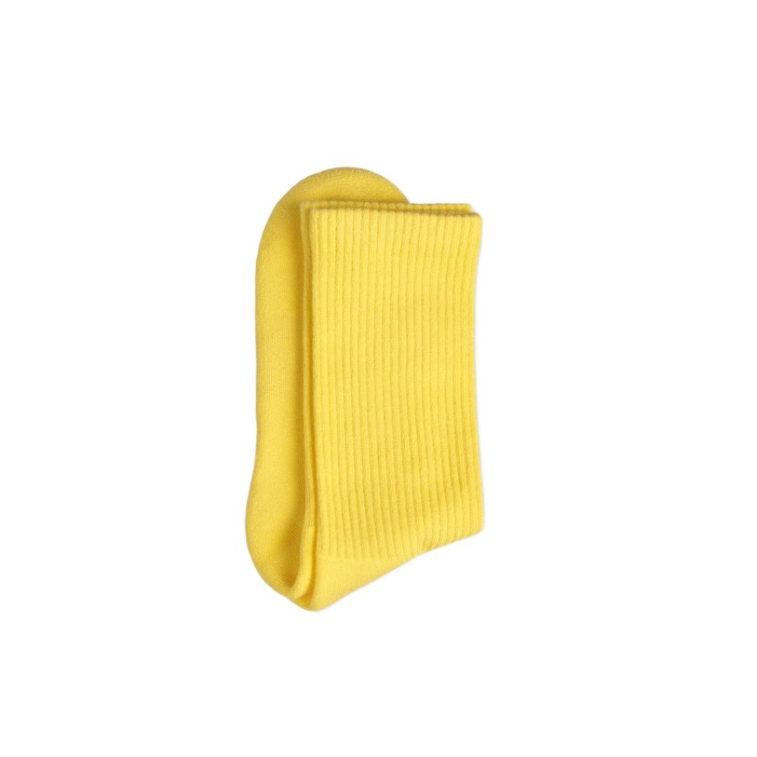 Sportliche Socken – Gelb