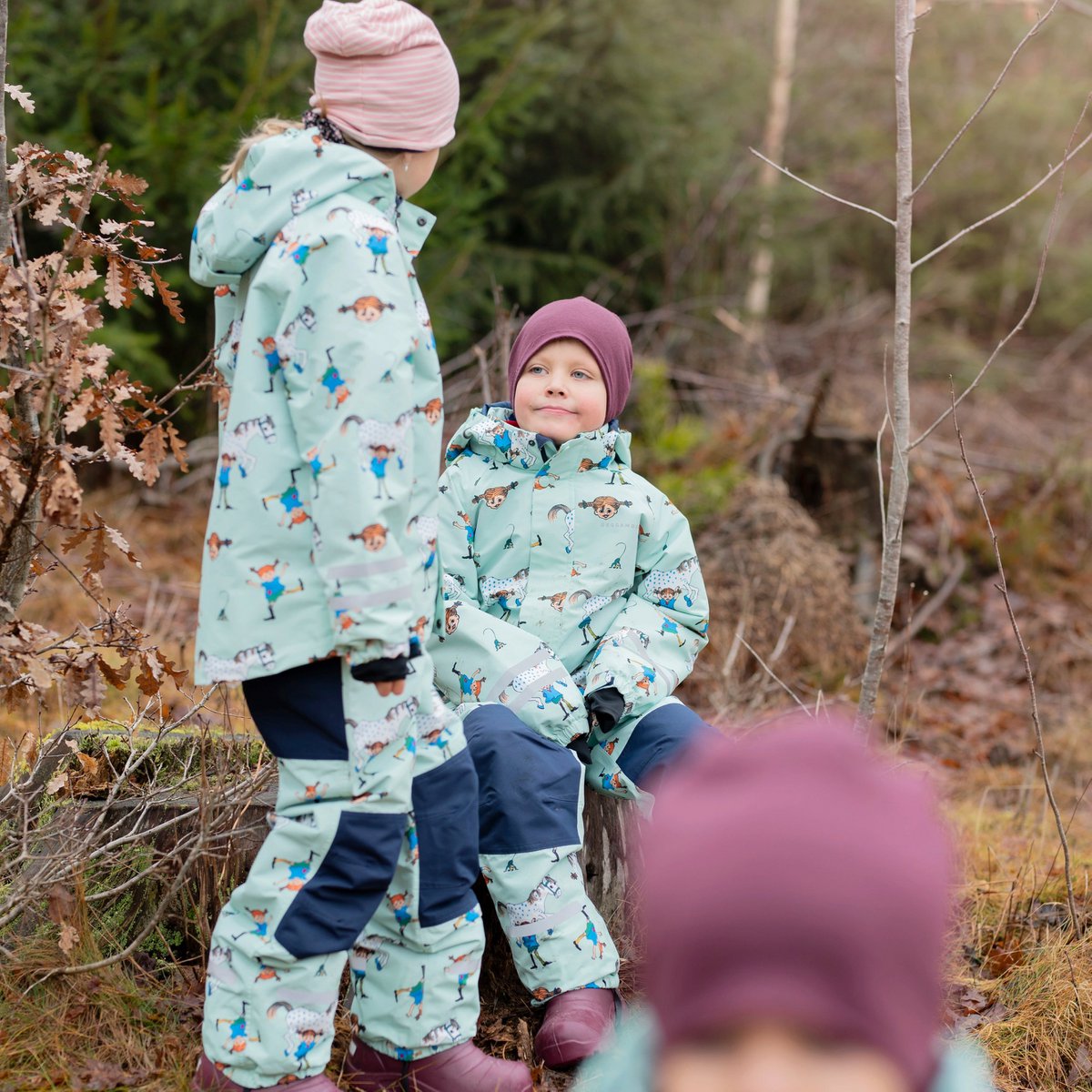 Kurtka typu Shell Pippi Pończoszanka Miętowa
