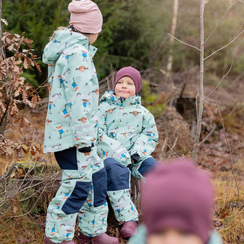 Shelljasje Pippi Langkous Mint