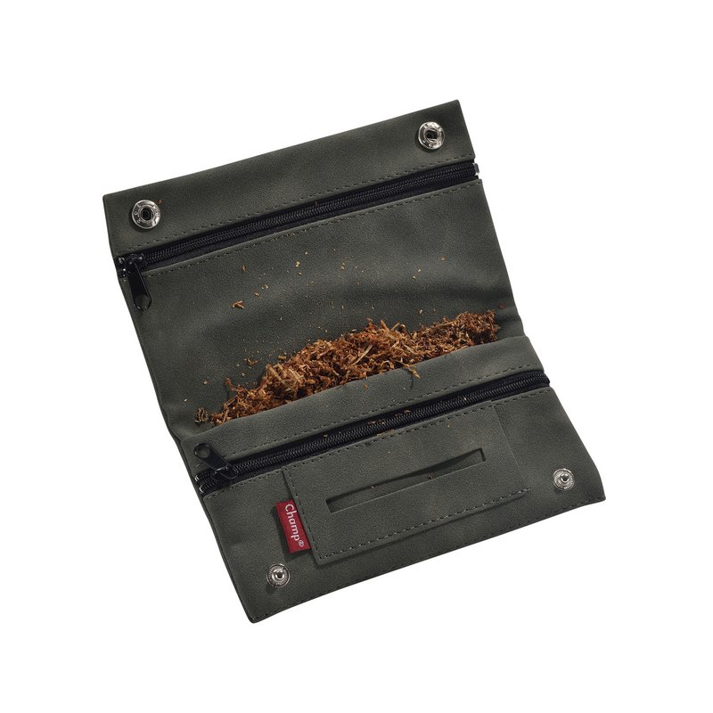 Display of 12 smoker pouches
