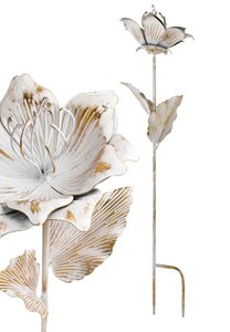VIOLA Decorative metal flower 21x21x82.5cm