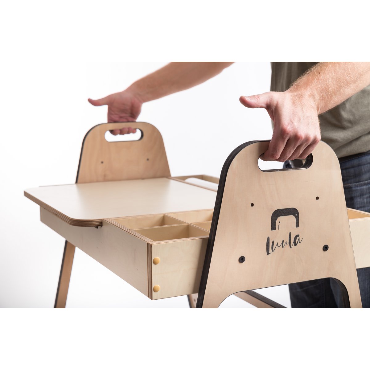 Tavolo d'arte per bambini regolabile Julle