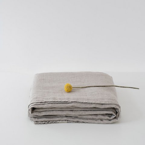 Natural Linen Flat Sheet