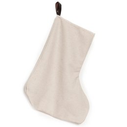 kerstsok, gebroken wit
