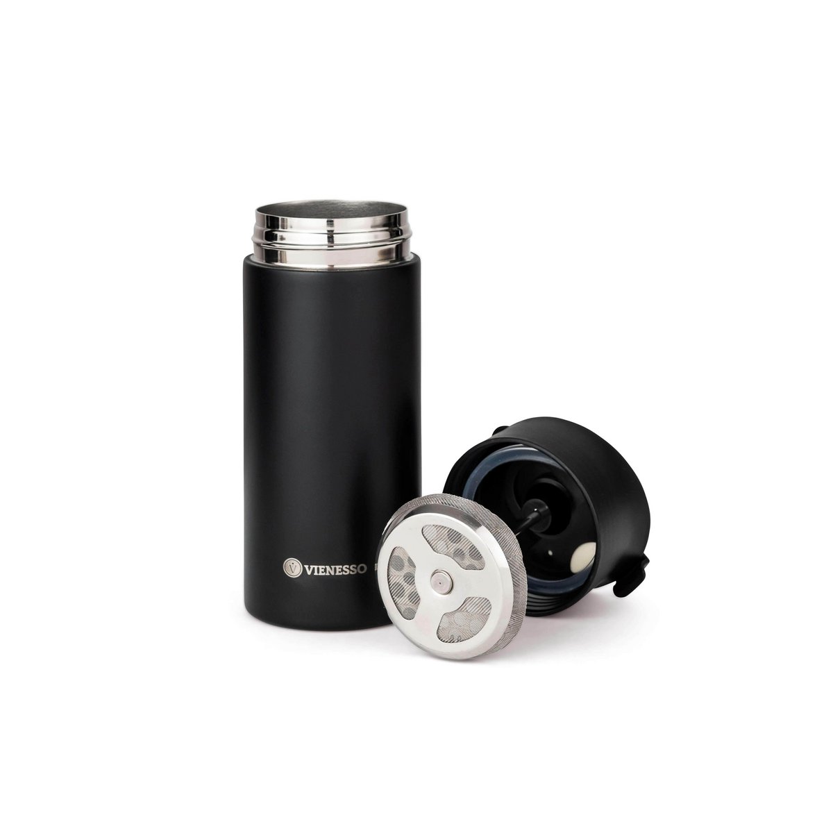 Travel French-Press 2Go met thermische functie | 2in1 thermosmok - 300 ml