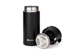 Travel French-Press 2Go con función térmica | Taza térmica 2 en 1 - 300 ml