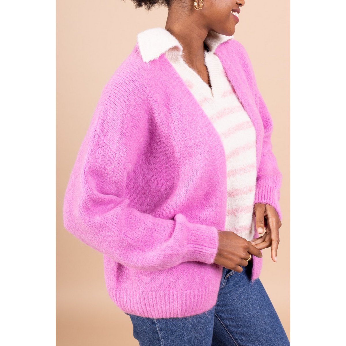 Soft Alpaga / Woolen Oversized Vest