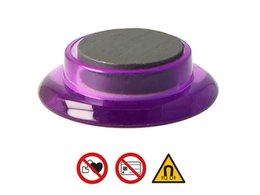 Magnet Westcott ist. transp. Farbpackung mit 10 Stück 30x8mm, 900gr.