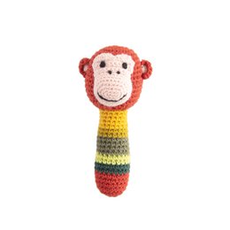 Hochets animaux au crochet Jungle Assortiment de 5 modèles