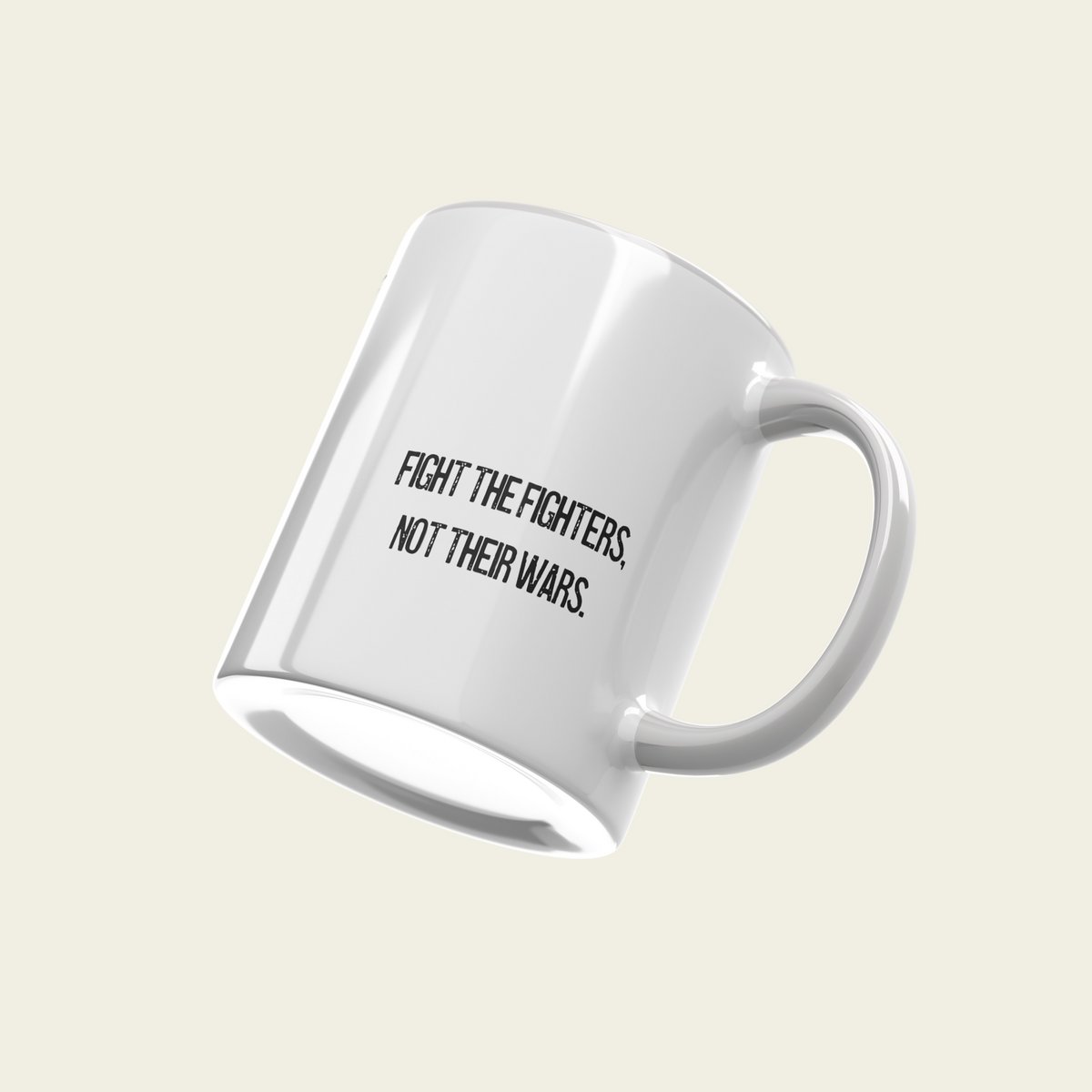 Banksy Ceramic Mug 325ml -  The Flower Thrower