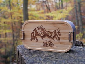 Lunchbox Berge und Rad klein