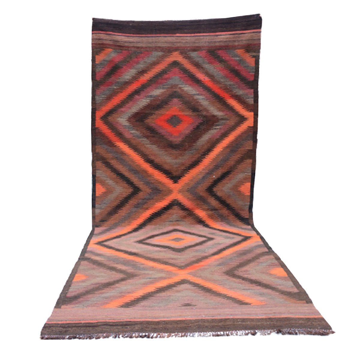 Vintage Makara Kilim Woolen Rug