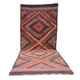 Vintage Makara Kilim Woolen Rug