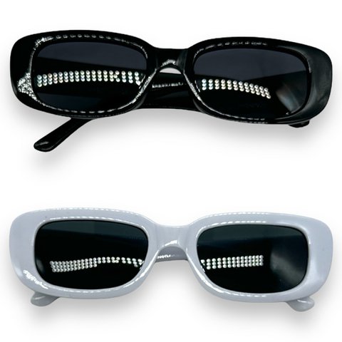 Pergle Vergnügen - S031 - Modebrille - in Schwarz & Weiß