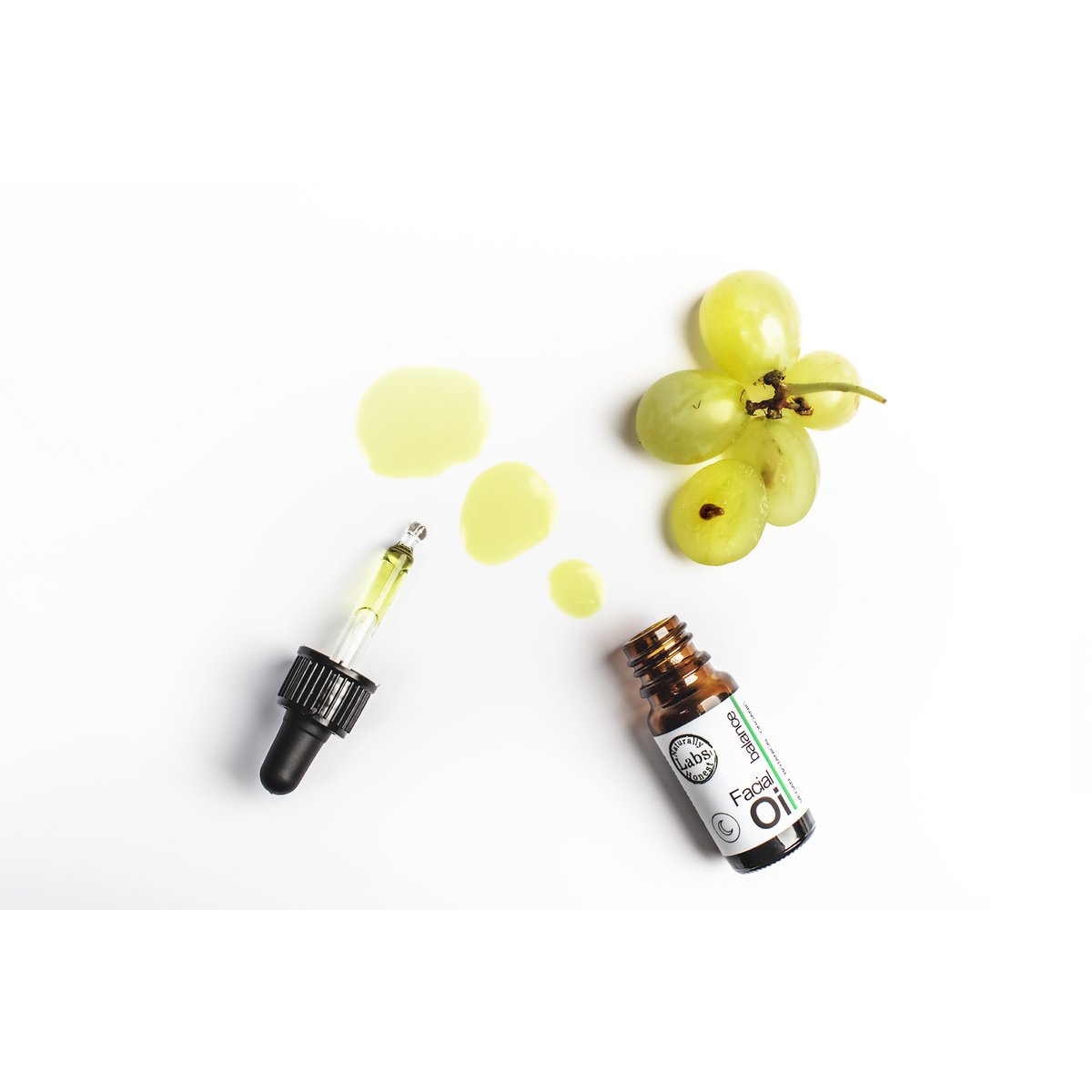 Olio viso notte: equilibrio
