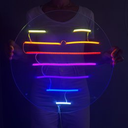 Neon LED HOPE Sign