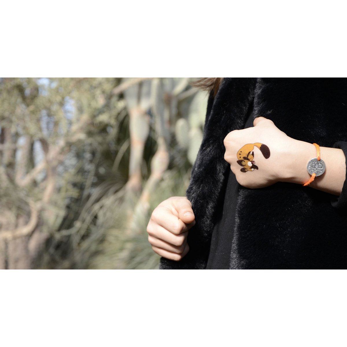 Temporary tattoo: Fennec