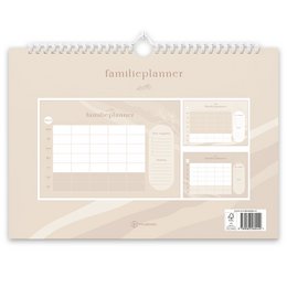 Fyllbooks Family Planner A4 - Dateless - Beige
