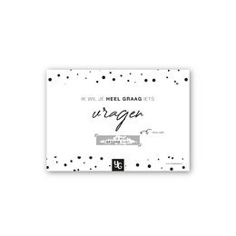 Voulez-vous être mon témoin ? † Carte à gratter (A6)