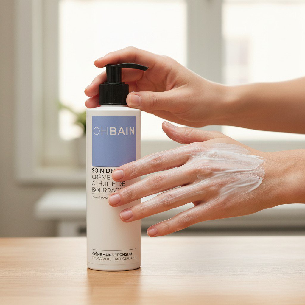 Care a mano, panna con olio di borragine biologico