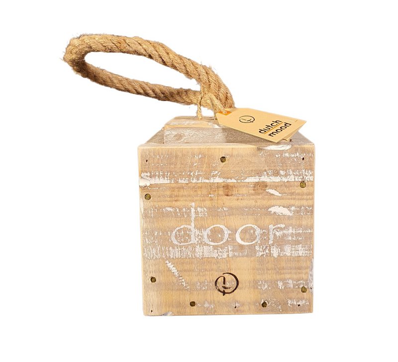 home deco old dutch doorstop rope