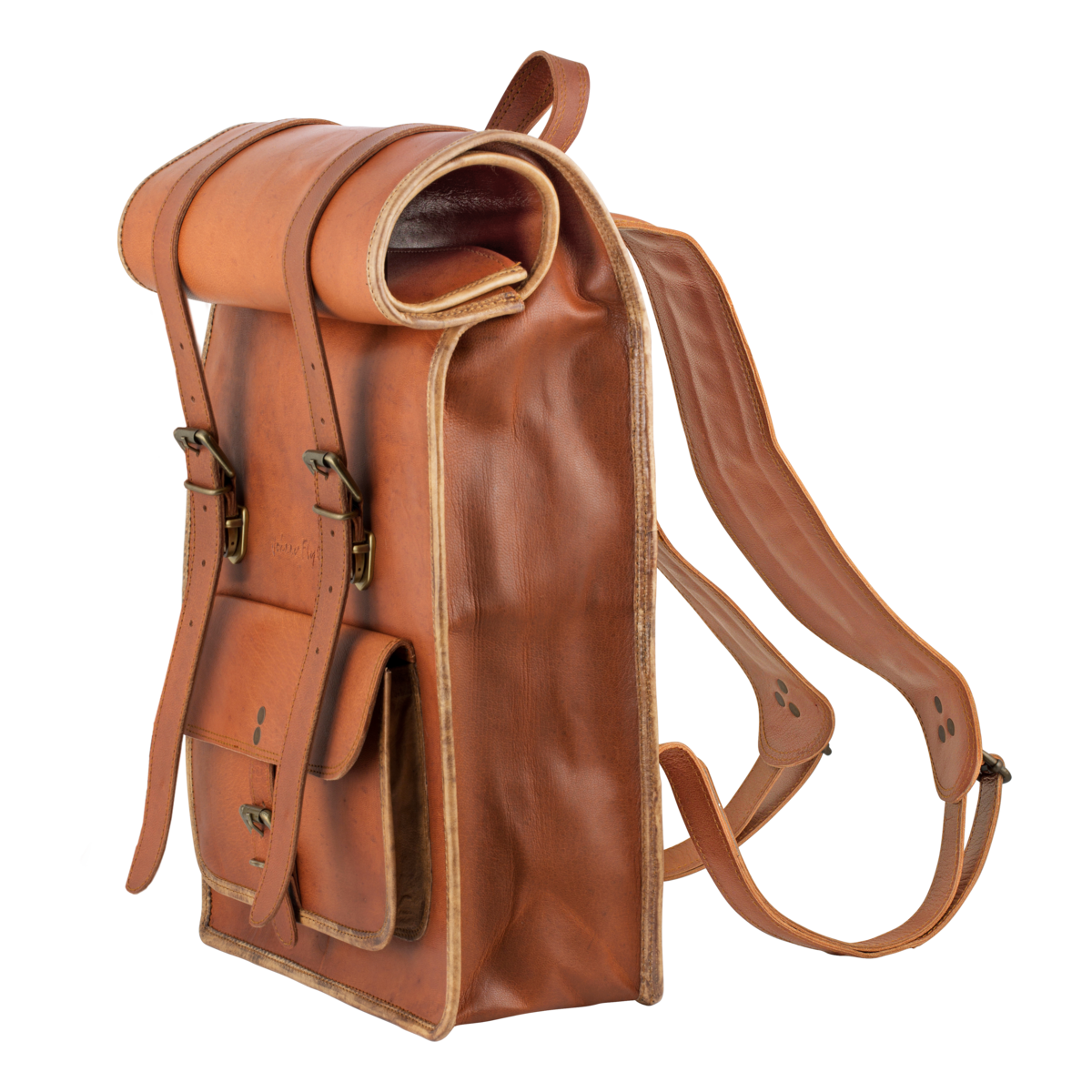 Rolltop-Vintage-Rucksack