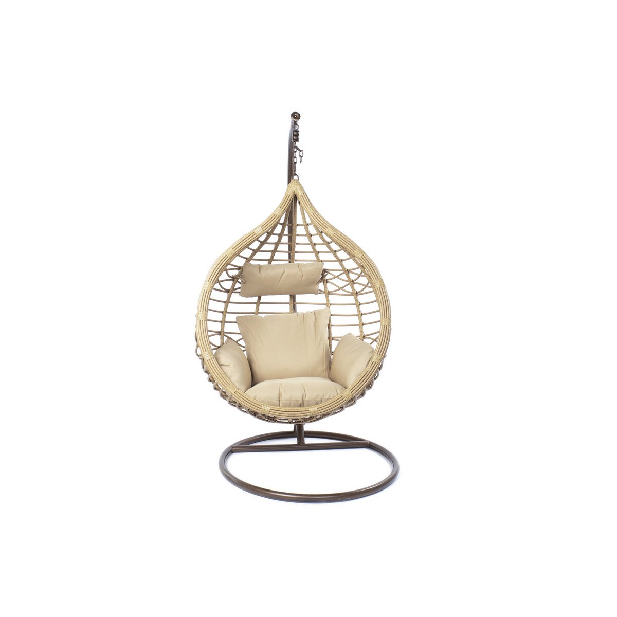 HANGING ARMCHAIR SYNTHETIC RATTAN 90X70X110 120kg MA MB161055