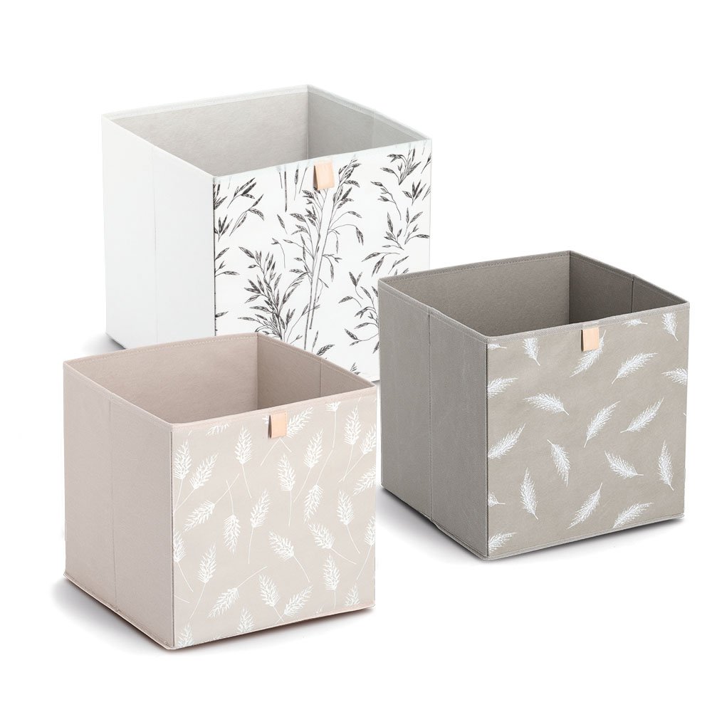 “Pampasgrass” storage box, fleece