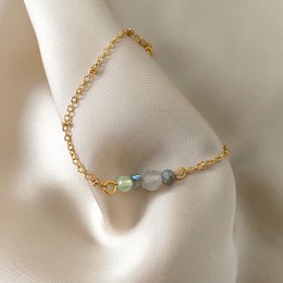 Bracelet Power avec Pierres Précieuses - Or