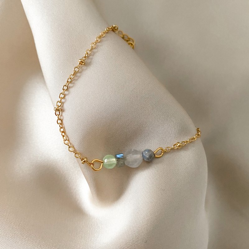 Bracelet Power avec Pierres Précieuses - Or