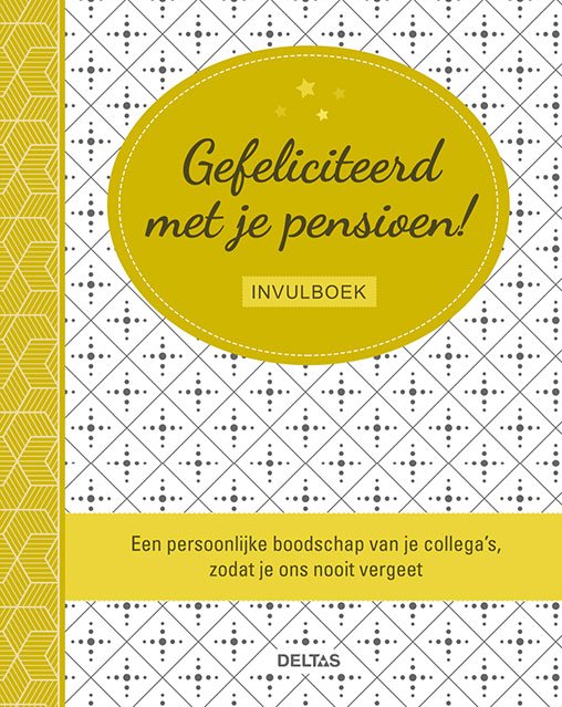 Congratulations on your retirement! fill-in book
