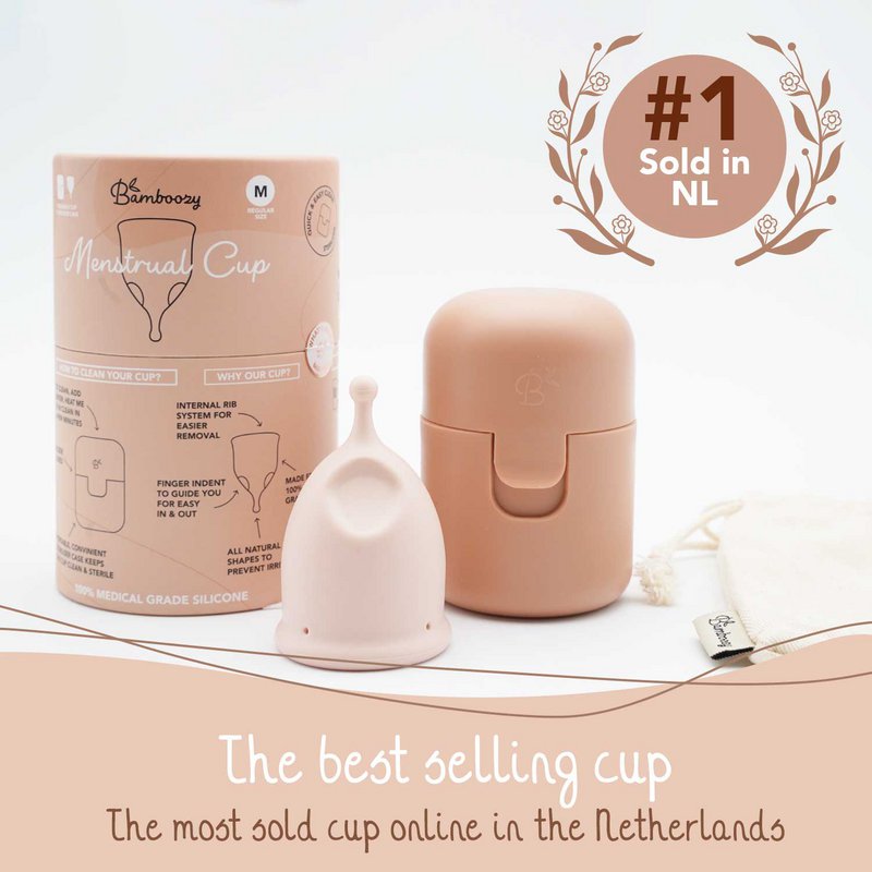 Bamboozy Menstrual Cup Set with Sterilizer 2nd Generation