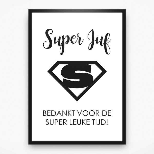 Poster - Super Lehrer
