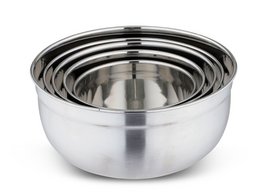 Kitchen bowl set 5 made of stainless steel incl. Lid