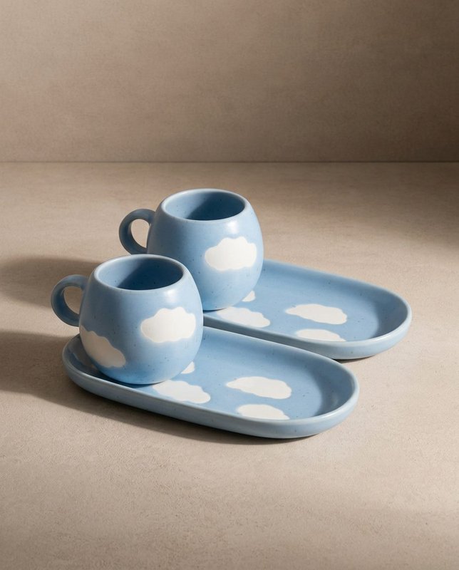 Cloud Espresso Coffee Mug 90ml